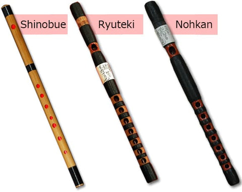 Flauta de Bambu Japonesa Shinobue Ryutei Nohkan