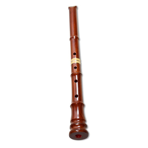 Rosewood Shakuhachi (w/ Node) (Curved End) (Tozan) (0158)