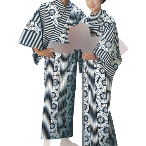 Yukata Robe Sugi 2341 for Men's and Women's