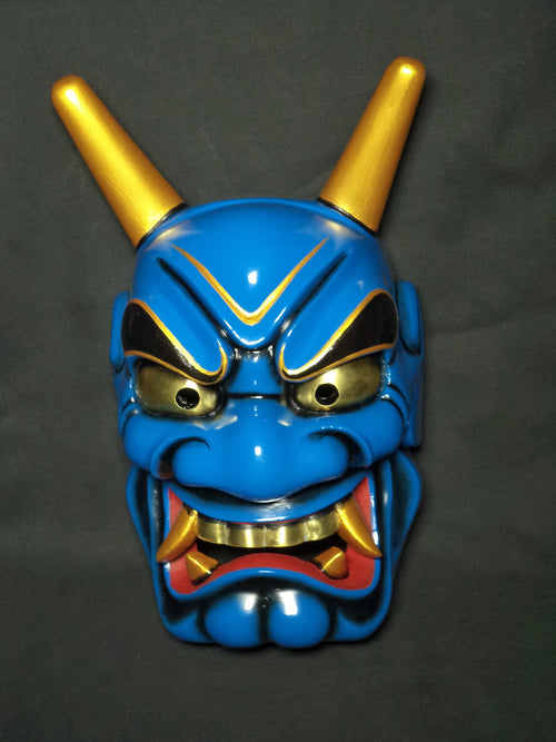 Omen (Japanese Mask) Haraimen Blue ONI14B