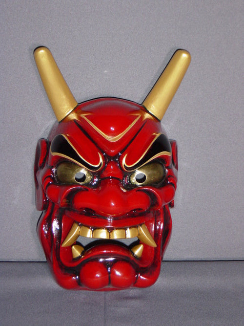 Omen (Japanese Mask) Haraimen Red ONI14R