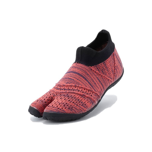 hitoe (Training Shoes Tabi) (Zebra Pink)