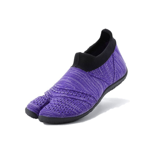 hitoe (Training Shoes Tabi) (Zebra Purple)