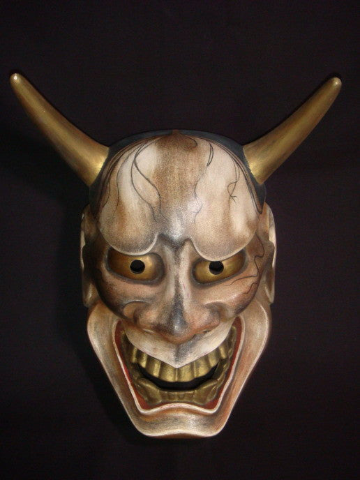 Nohmen (Noh Mask) Very Old Hannya NOH01K - Taiko Center Online Shop