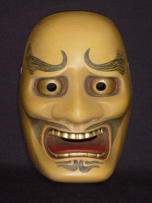 Nohmen (Noh Mask) Kurohige NOH37