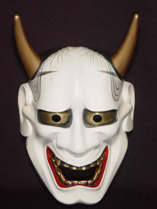 Nohmen (Noh Mask) White Hannya NOH01W