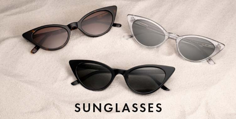 sunglasses collection banner mobile