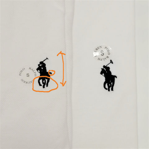 real vs fake polo logo