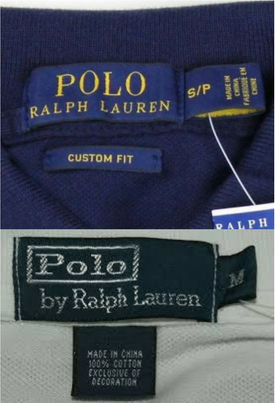 polo by ralph lauren tag