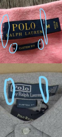 ralph lauren shirt fake vs real