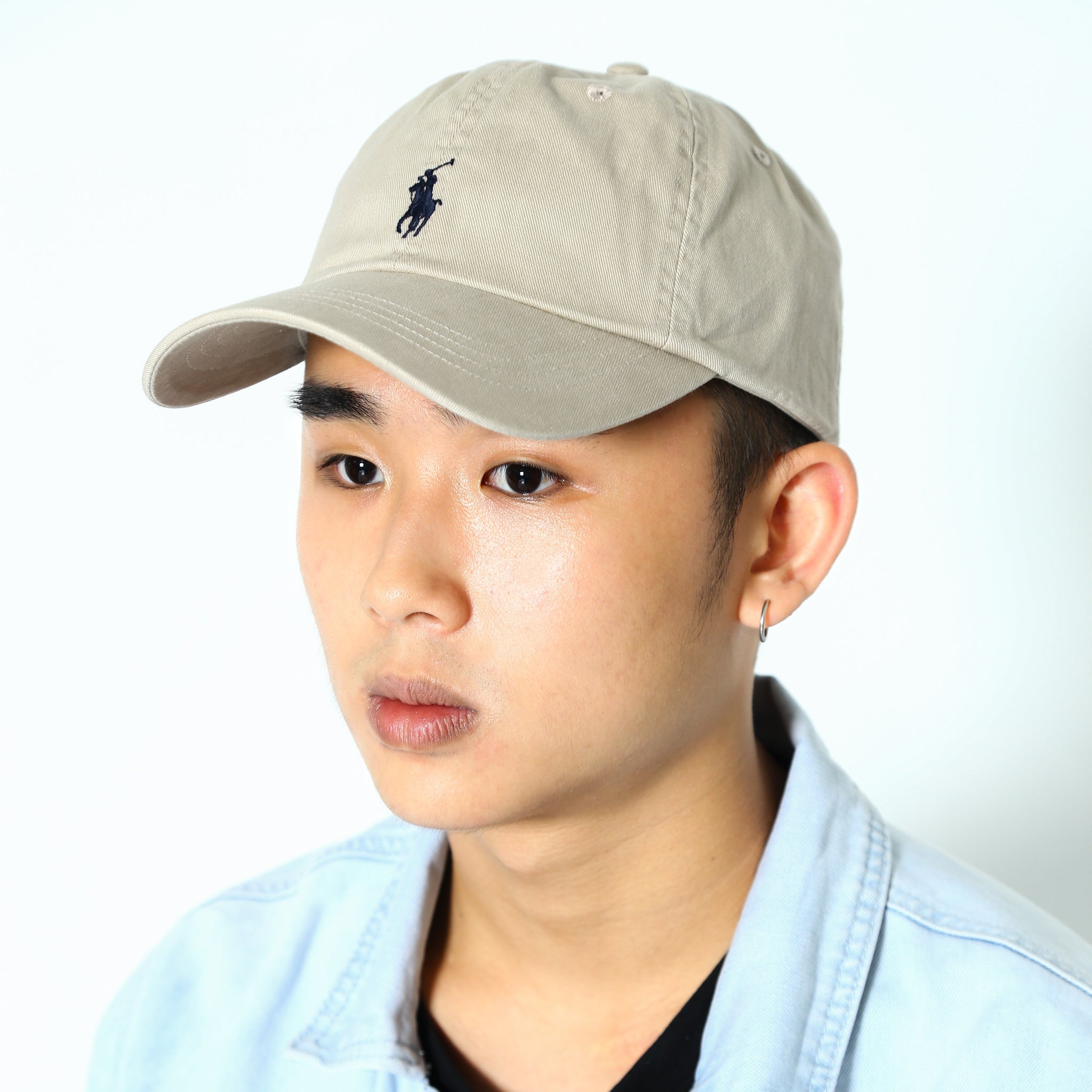 polo cap khaki