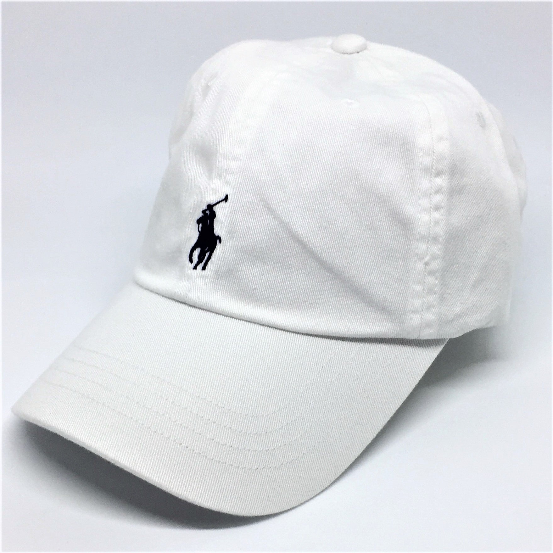 white ralph lauren cap