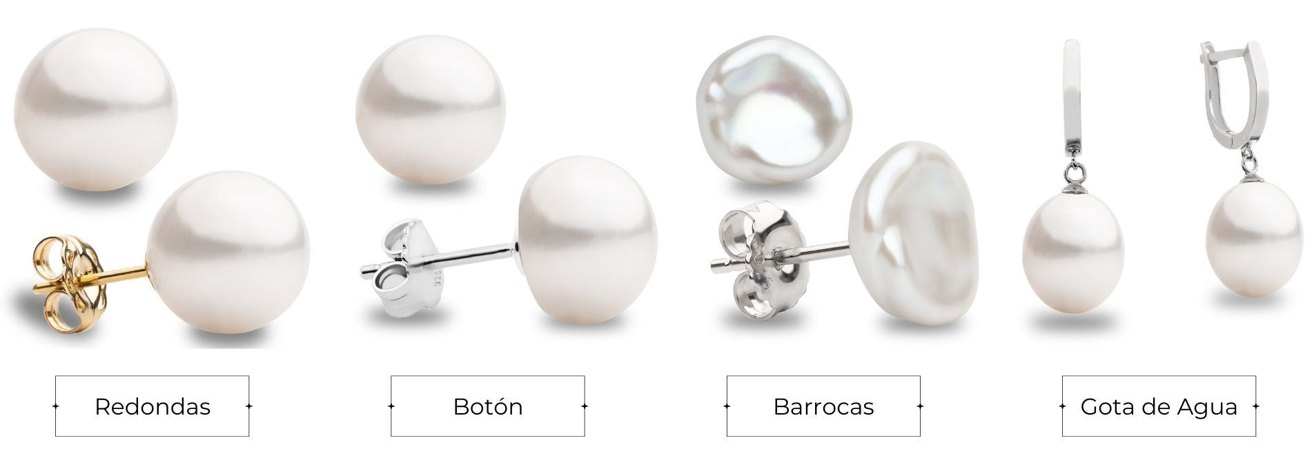 Tipos de perlas según su forma