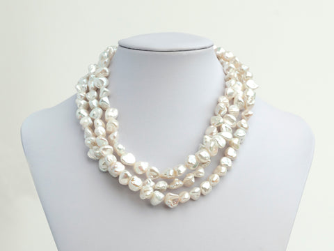 Collar de perlas barrocas Keshi Secret & You
