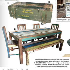 Reclaimed Wood Home Furniture Better Homes