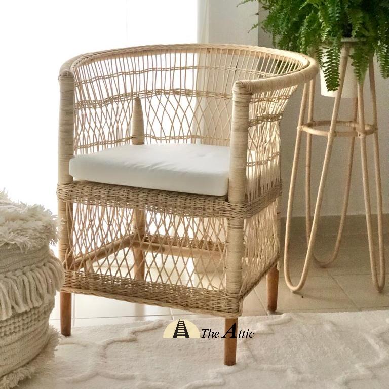 Malawi Chair Malawi Rattan Chair Rattan Furniture The Attic Dubai