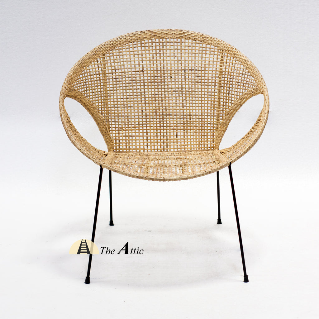 Hague Wicker Rattan Round Tub Chair Natural Rattan Wicker