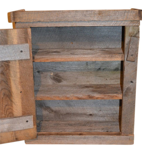 Barn Wood Medicine Cabinet Rustic Decor