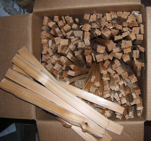 Cedar Kindling- Fire Starter-Natural Aromatic Rustic Decor