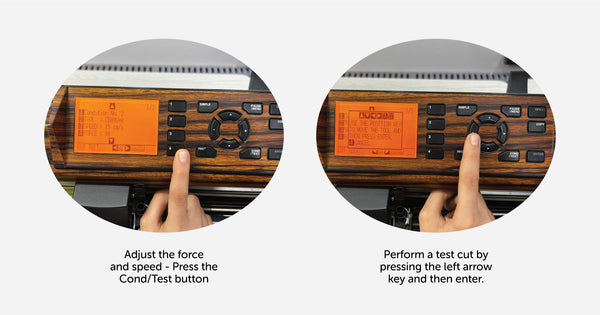 Change Force Speed in Graphtec cutter