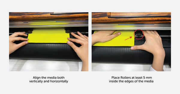 Algin Media in Cutting Plotter