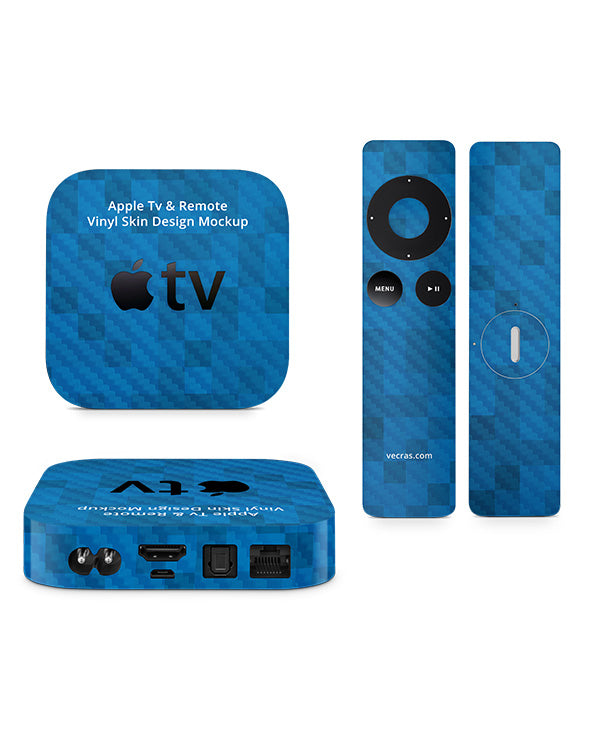 Download Apple TV & Remote 2nd and 3rd Generation Vinyl Skin Design ...