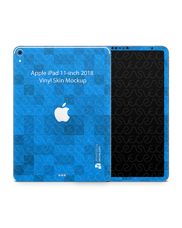 Apple iPad Pro 11-inch Tablet Skin Design Template 2018 - VecRas