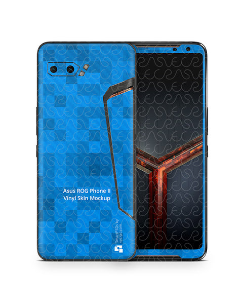 Download Asus ROG Phone II (2019) PSD Skin Mockup Template - VecRas