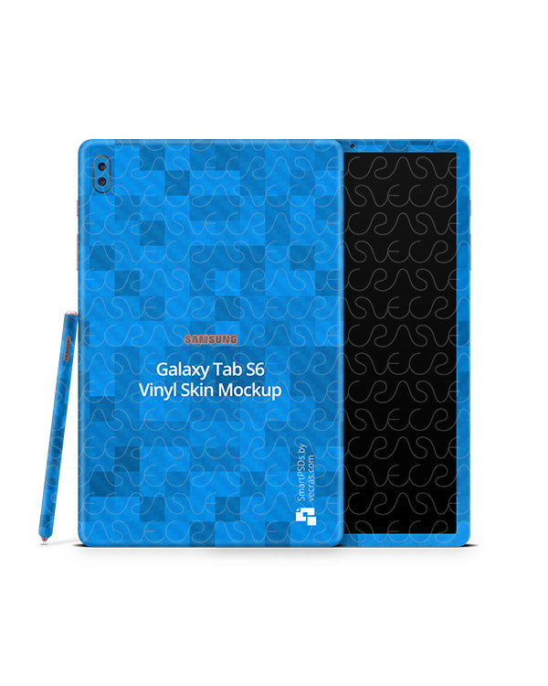 Download Galaxy Tab S6 (2019) PSD Skin Mockup Template - VecRas