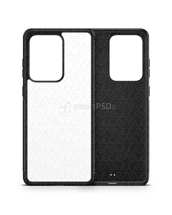 Download Galaxy S20 Ultra (2020) 2d Rubber Flex Case Design Mockup ...