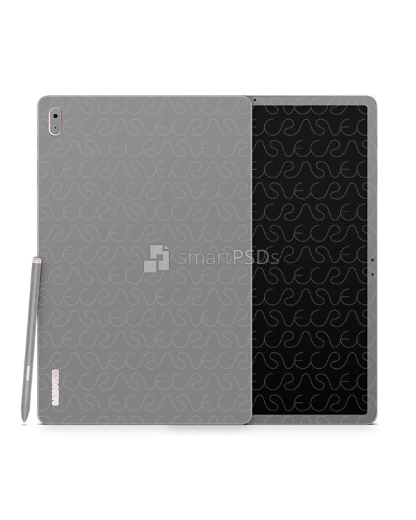 Galaxy Tab S7 FE (2021) PSD Skin Mockup Template