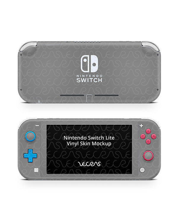 Download Nintendo Switch Lite 2019 Vinyl Skin Mockup - VecRas