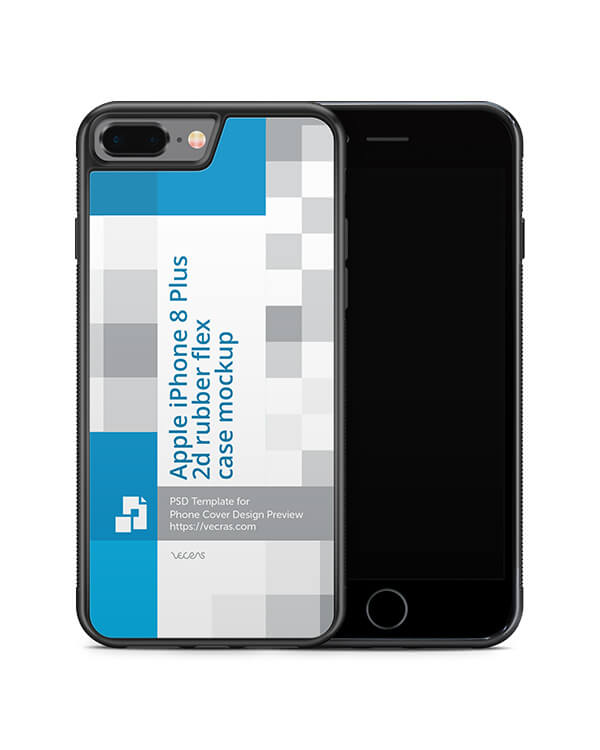 Download Apple iPhone 8 Plus 2d Rubber Flex Mobile Case Design ...