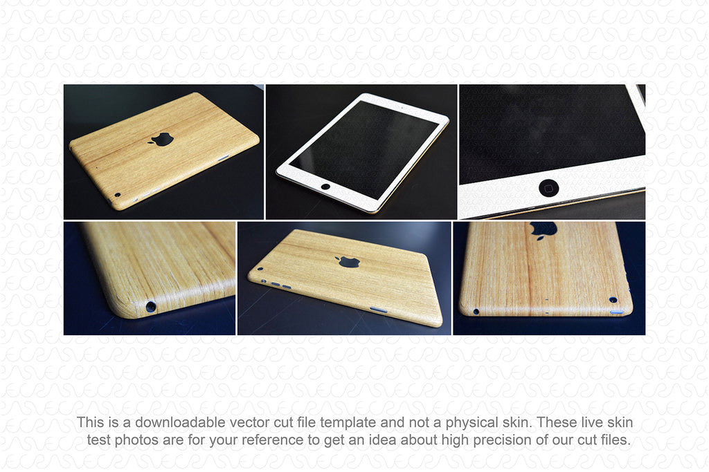 iPad Mini 3 (2014) Vector Cutline Template - VecRas