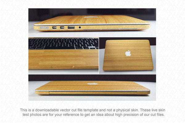 Download Apple MacBook Pro 13 Inch Retina Display Vinyl Skin Vector ...