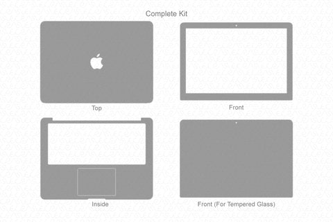 Download Skin Template Cut Files for Macbooks - Laptops - VecRas