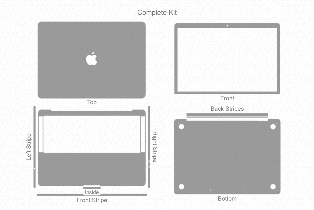 Download Skin Template Cut Files for Macbooks - Laptops - VecRas