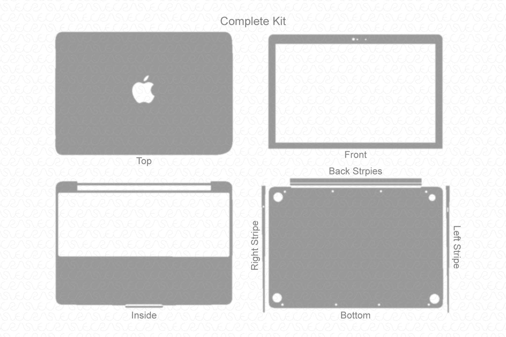 Download Skin Template Cut Files for Macbooks - Laptops - tagged ...