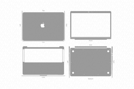 Apple MacBook, Pro, Air Tamography™ Skins - TAMFAM