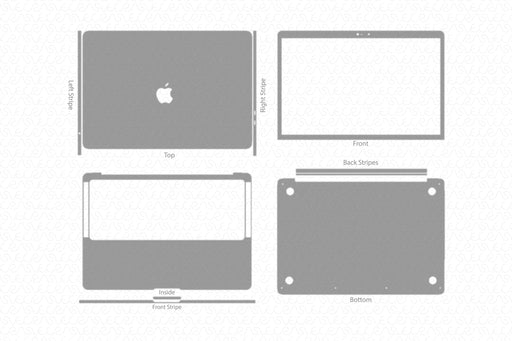 Apple MacBook, Pro, Air Tamography™ Skins - TAMFAM