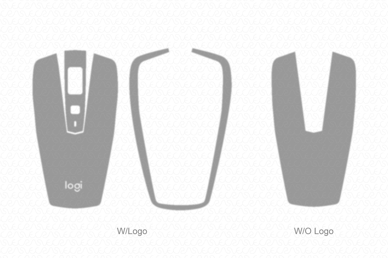 Logitech MX Anywhere 2S Wireless Mouse 2017 Wrap Template Cut File