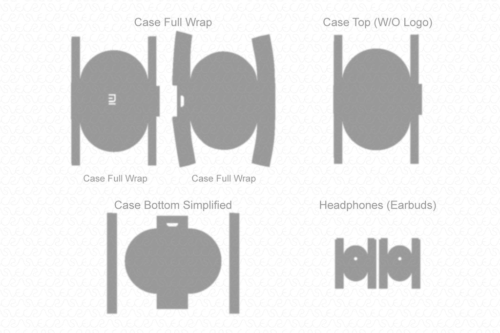 Download Skin Cutting Templates For Wearable Gadgets Like Airpods Watches Tagged Earbuds Vecras