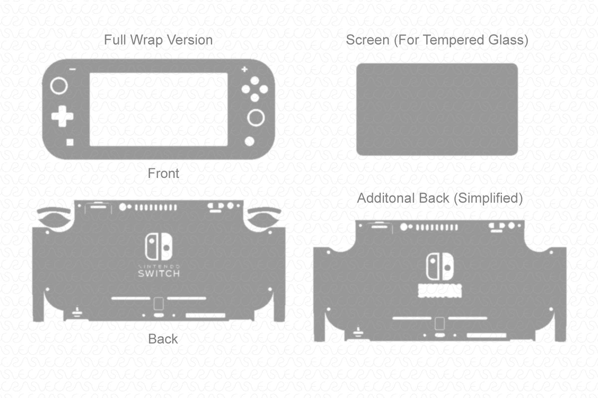 Nintendo Switch Skin Template Free Printable Form, Templates and Letter