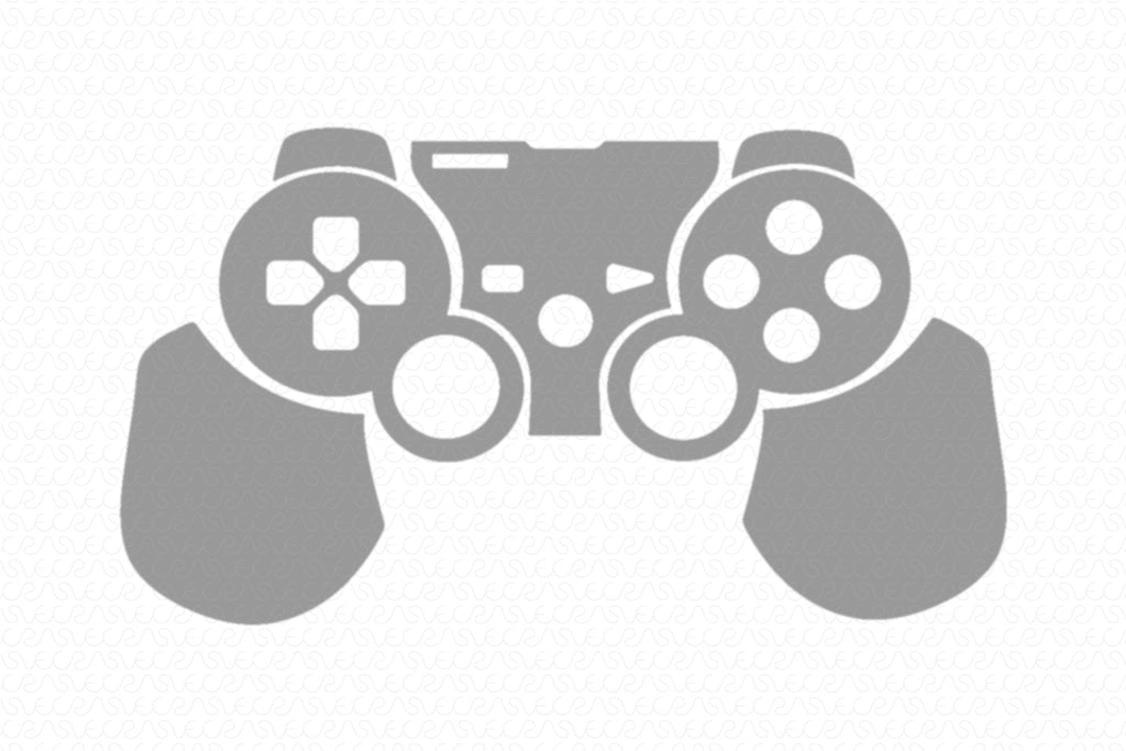Download Sony PlayStation 3 Dual Shock 3 Wireless Controller Vinyl Skin Vector Cut File Template 2008 ...