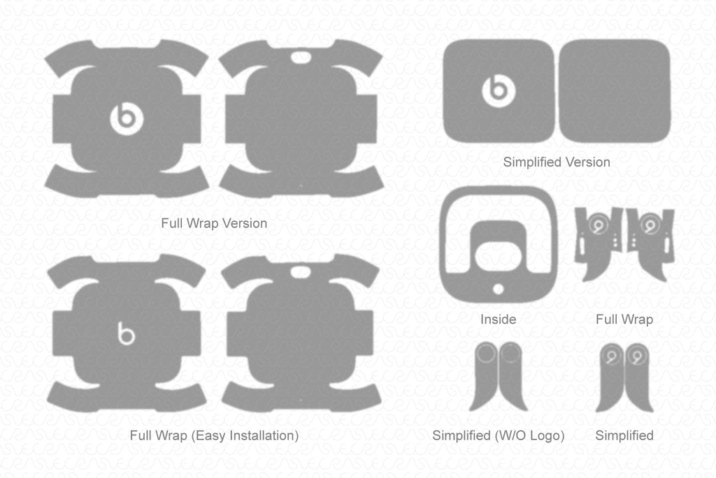 Download Skin Cutting Templates For Wearable Gadgets Like Airpods Watches Tagged Earbuds Vecras