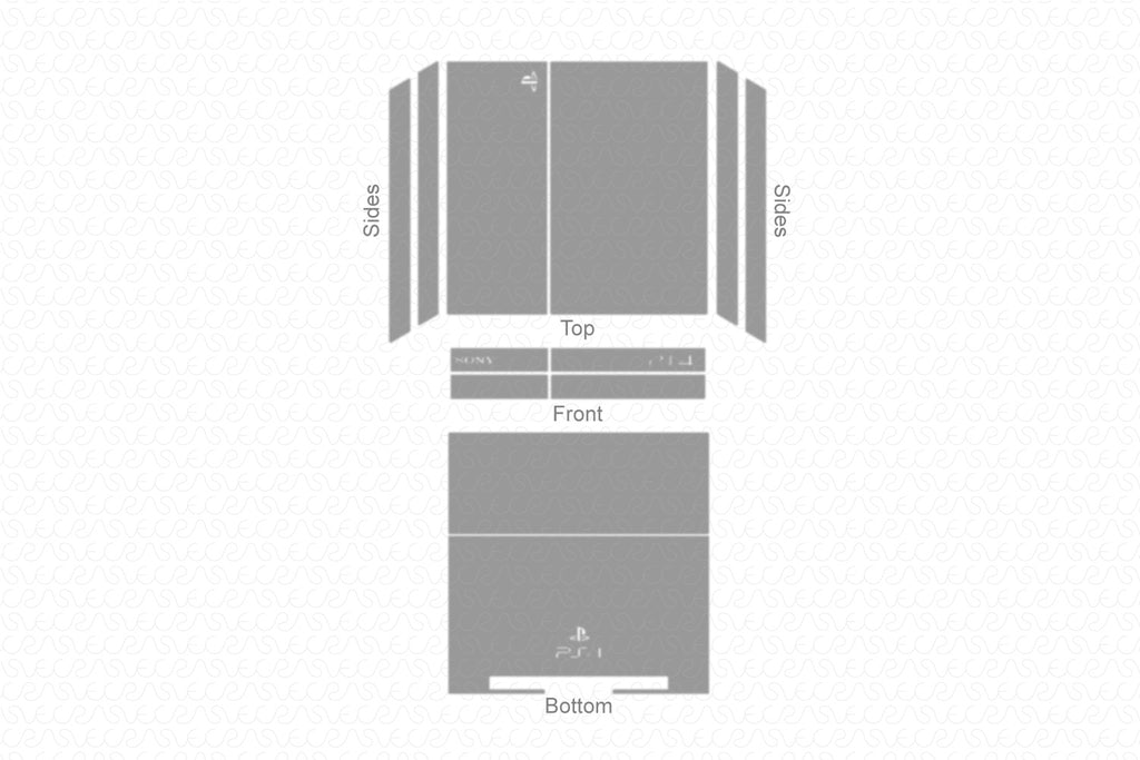 Download Sony PS4 Gaming Console (2014) Vector Cut File Template ...