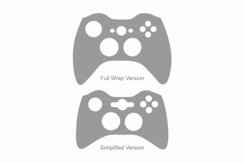 xbox 360 gaming controller 2005 2014 vector cut file template vecras