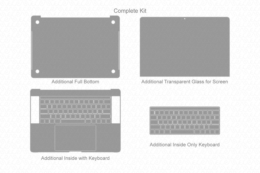 Download Skin Template Cut Files for Macbooks - Laptops - VecRas