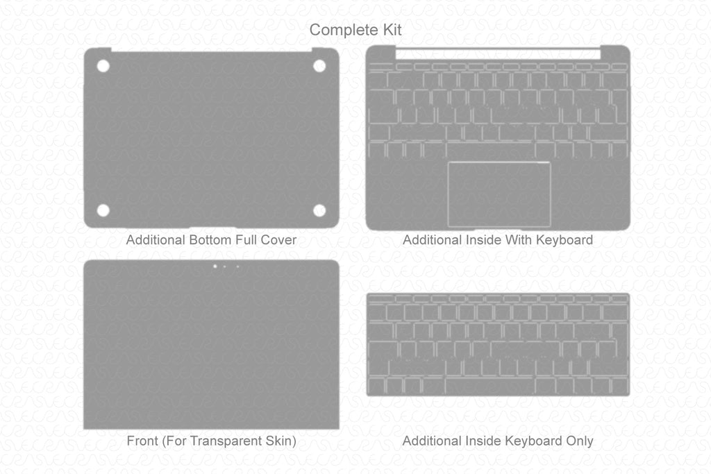 Download Macbook 12 2015 Skin Template Cut File Vecras
