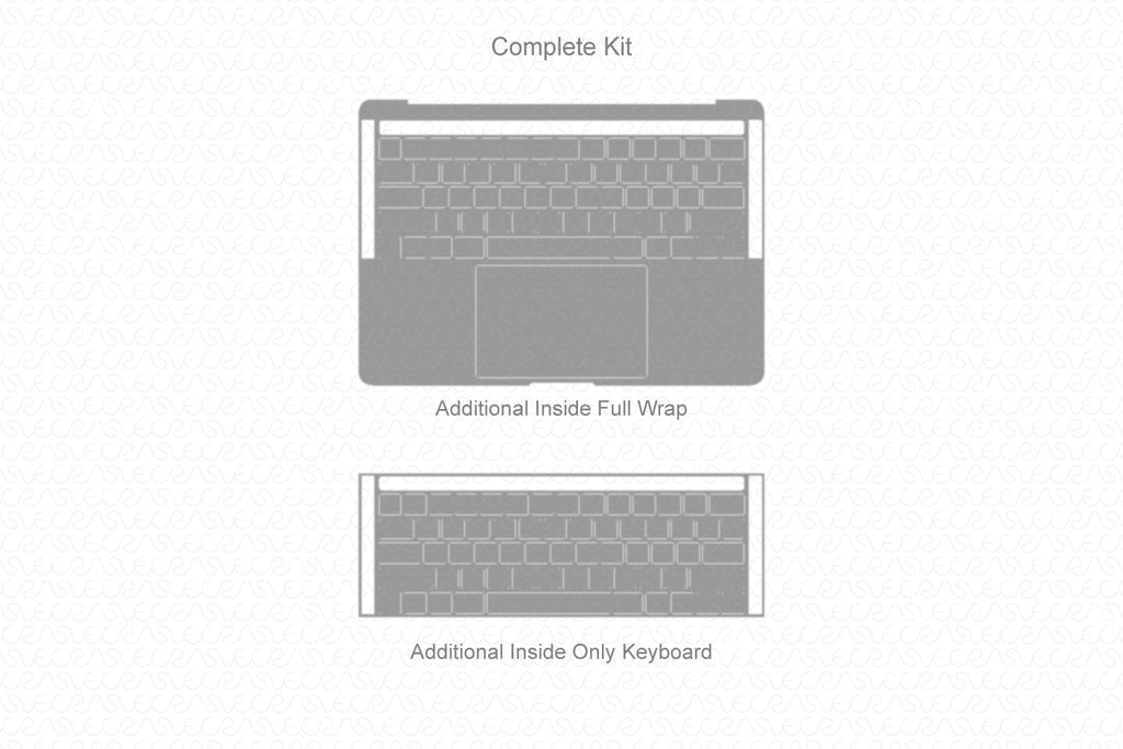 Download Apple MacBook Pro 13 Inch Touch Bar Vinyl Skin Vector Cut ...